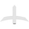 Ekena Millwork Bellingham Architectural Grade PVC Gable Bracket, 36"W x 21"H x 4"D x 4"F, 14/12 Pitch GBP036X21X0404BEL00 - alternate 4